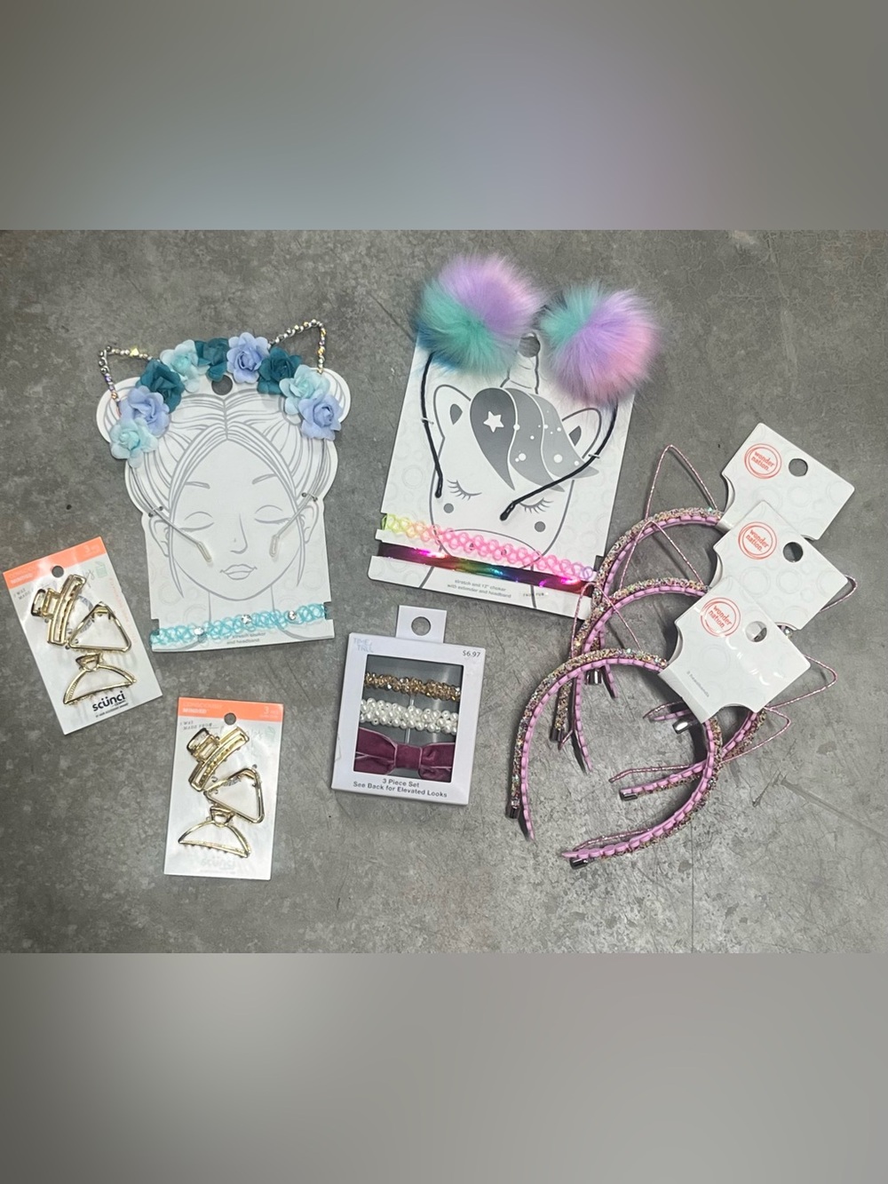 NWT Girls Headbands and Hair Accessories Bundle